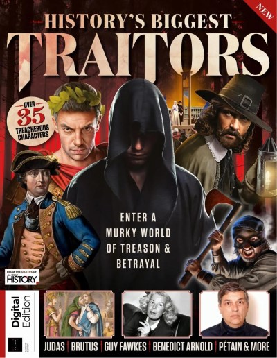 All About History History's Biggest Traitors - 2nd Edition - 13 November 2025