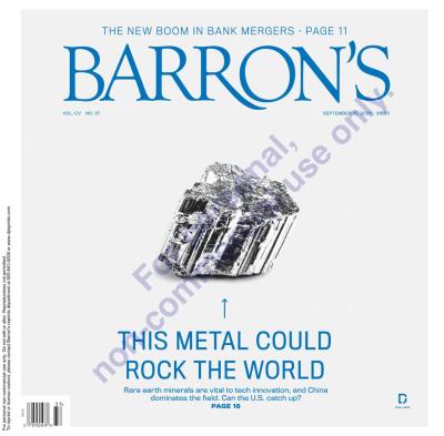 Barron's - September 15, 2025