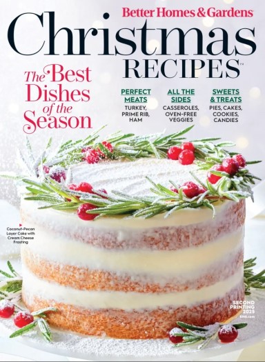 Better Homes & Gardens USA - Christmas Recipes, 2025
