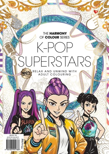 Colouring Book - K-Pop Superstars 2025