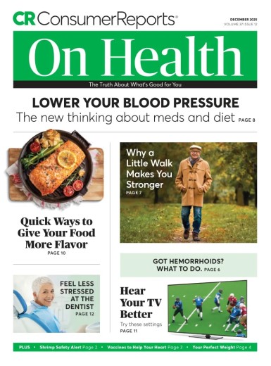 Consumer Reports on Health - December 2025