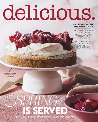 delicious. Cookbooks - Spring is served - 1 September 2025
