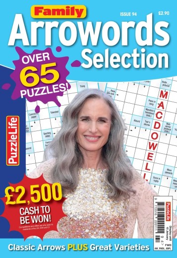 Family Arrowords Selection - November 2025