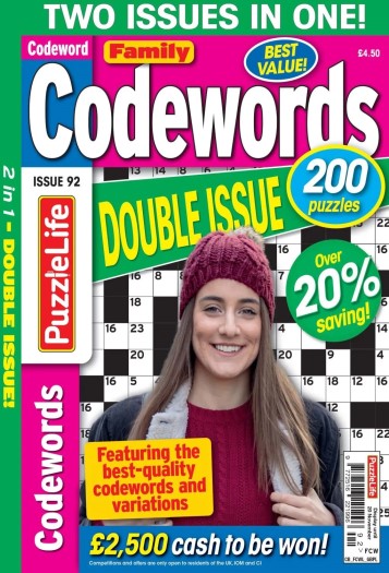 Family Codewords - September 2025