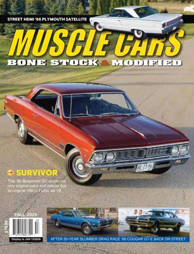 Muscle Cars - Fall 2025