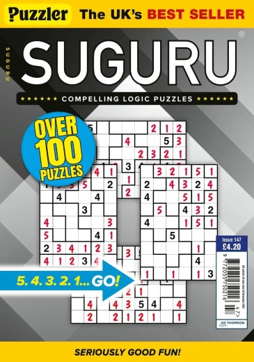 Puzzler Suguru - Issue 147 2025