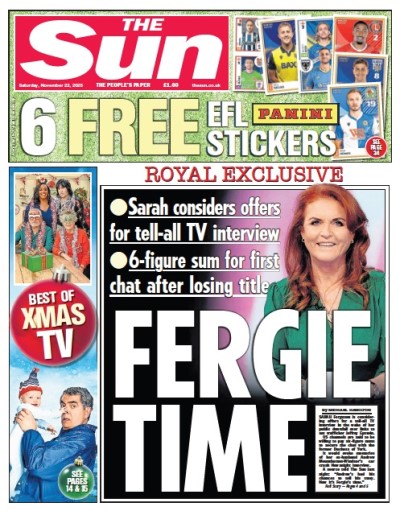 The Sun UK - November 22, 2025