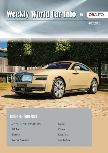 Weekly World Car Info - 4 October 2025